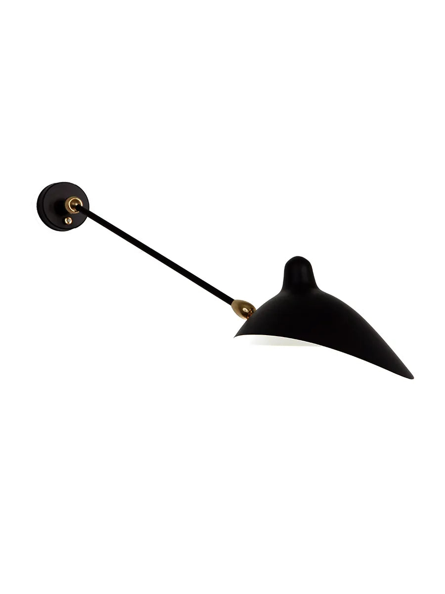 Big Wall Lamp w/1 Arm, 2 Rotula af Serge Mouille - 1 - Jacobsen Plus