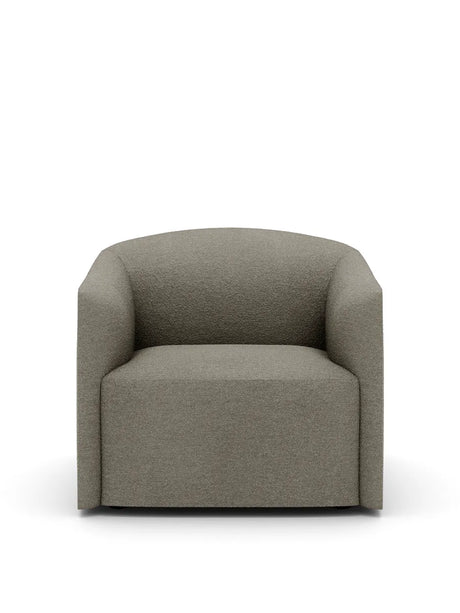 Shore Lounge Chair Extended Base, taupe fra New Works - 1 - Jacobsen Plus