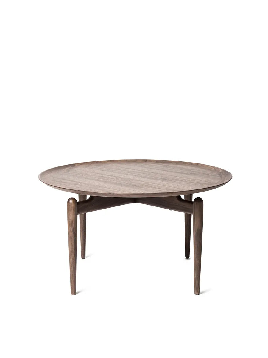 Slow Coffee Table Ø 80 cm, walnut fra Stellar Works - 1 - Jacobsen Plus