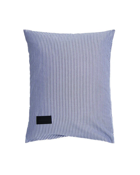 Wall Street Oxford Pillow Cover 50x70 cm fra Magniberg - Dark Blue Stripe - Jacobsen Plus