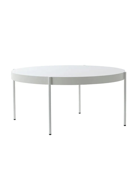 Serie 430 bord, hvid af Verner Panton - Ø160 cm - Jacobsen Plus
