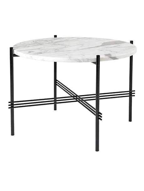 Gamfratesi TS Bord Ø55 fra GUBI - Hvid - sort - Jacobsen Plus