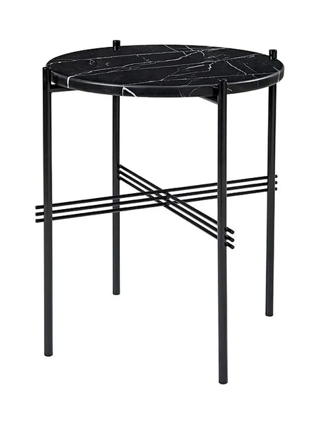 Gamfratesi TS Bord Ø40 fra GUBI - Sort - sort - Jacobsen Plus