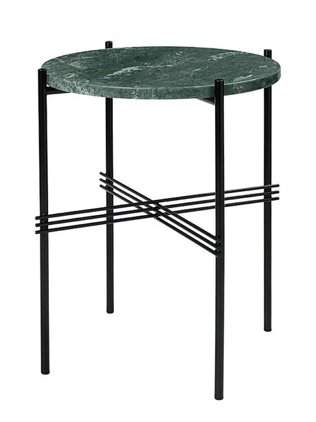 Gamfratesi TS Bord Ø40 fra GUBI - Grøn - sort - Jacobsen Plus