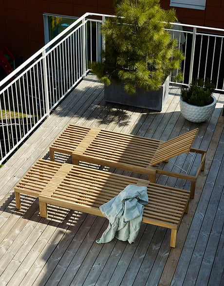 Skagerak Riviera Liggestol fra Fritz Hansen - 2 - Jacobsen Plus