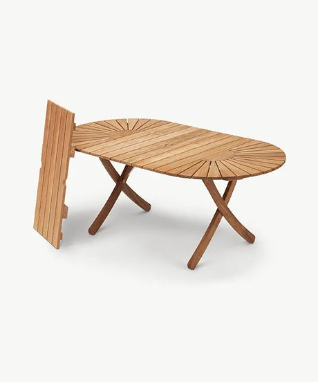 Skagerak Selandia Udtræksbord fra Fritz Hansen - Med tillægsplade (50cm) - Jacobsen Plus