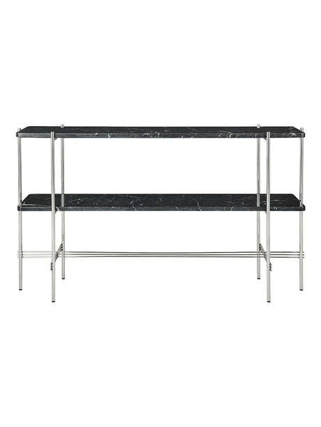 TS Console, 2 rack fra GUBI - Sort - Poleret stål - Jacobsen Plus