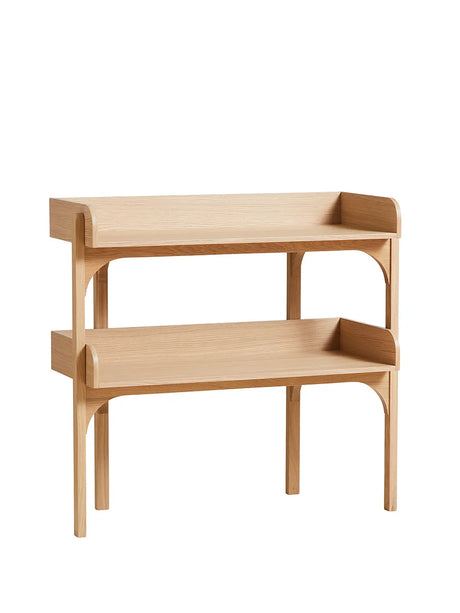 Utility Shelf fra Woud - Hvidpigmenteret eg - Jacobsen Plus