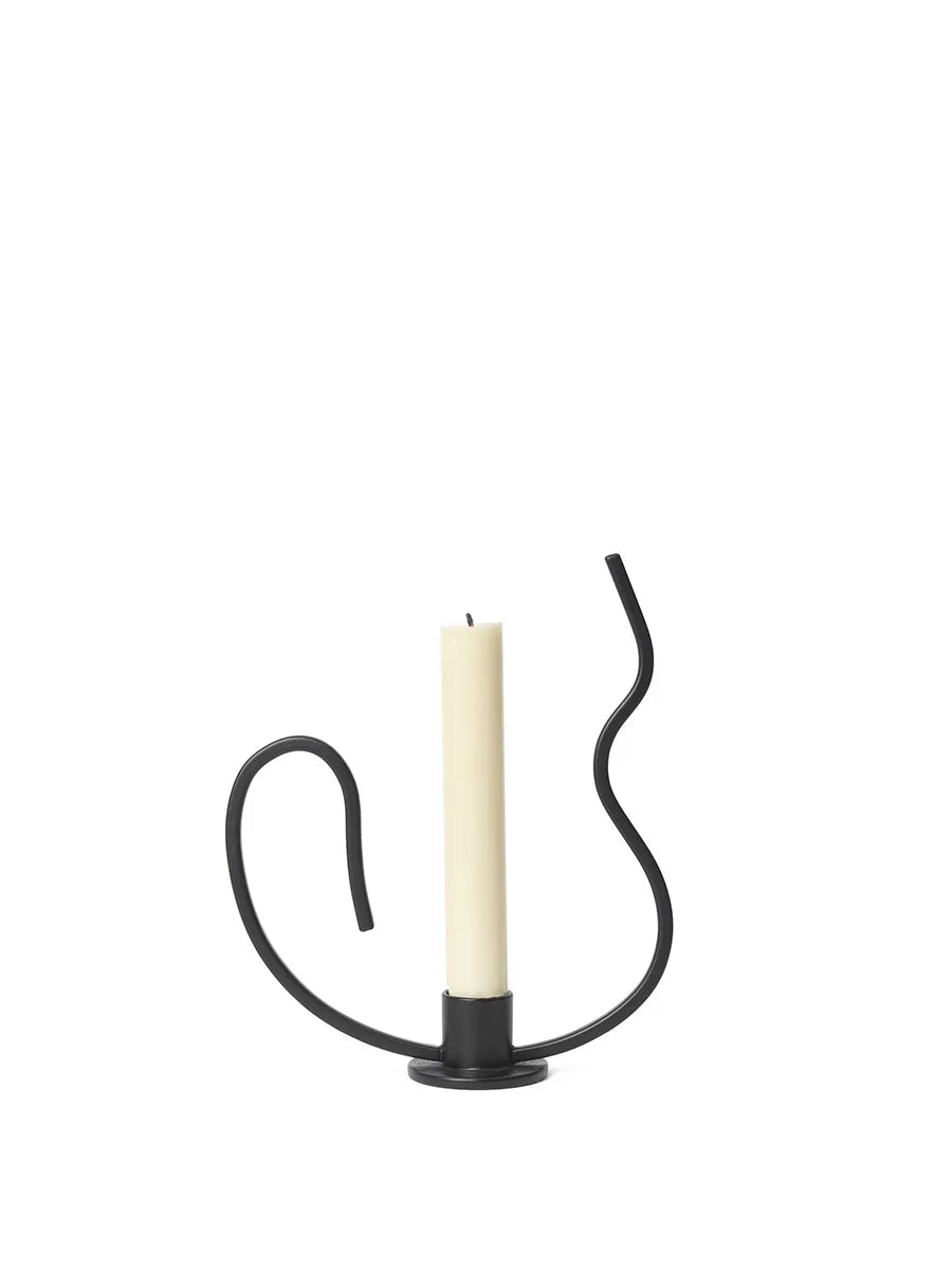 Valse Candleholder, low fra Ferm Living - 1 - Jacobsen Plus