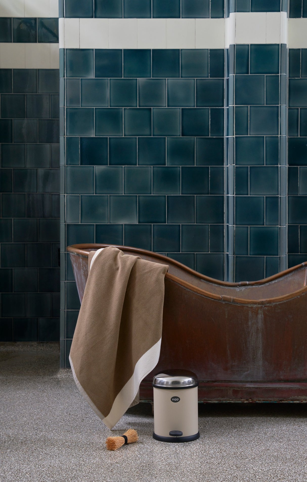 Pedalspand VIPP12 - 3 L, Holger's Beige fra Vipp - 3 - Jacobsen Plus