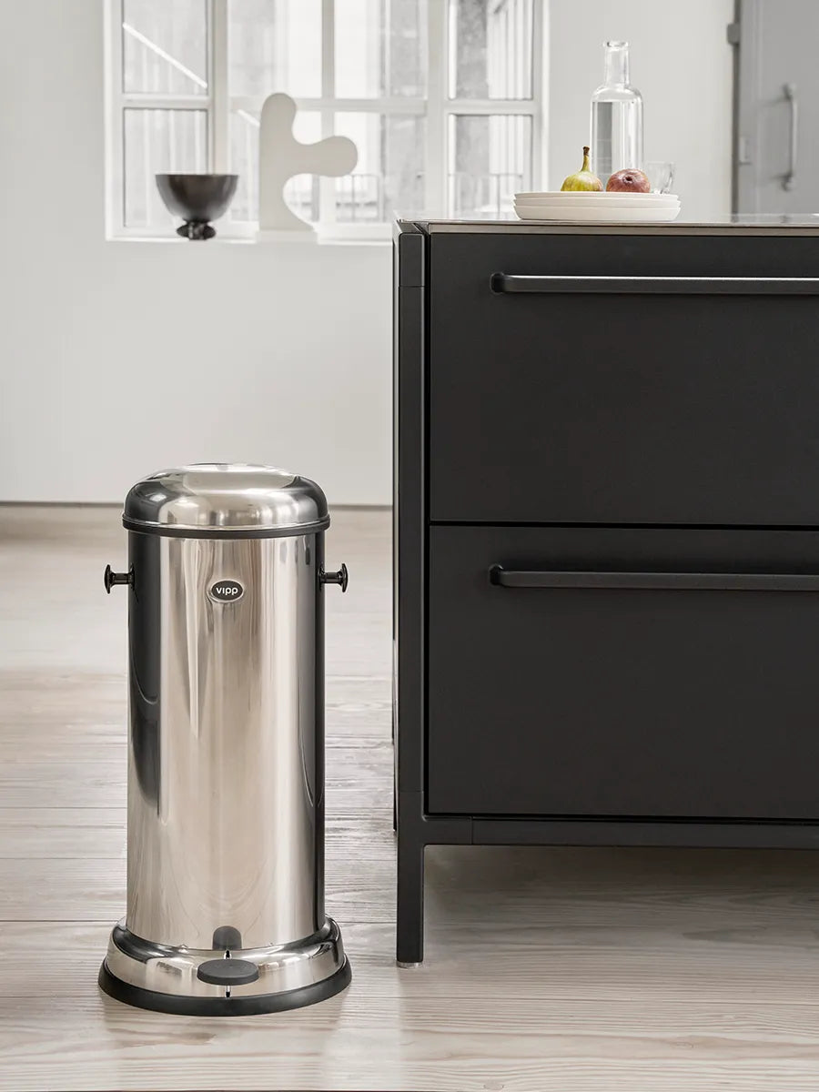 Pedalspand VIPP16 - 18 L, Stainless Steel fra Vipp