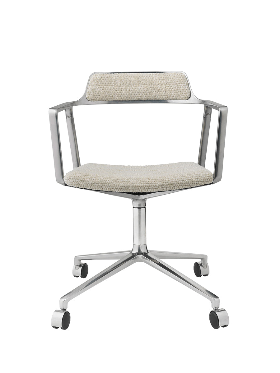VIPP452 Swivel Chair m/hjul, Wavy tekstil fra Vipp - 1 - Jacobsen Plus