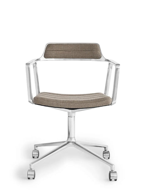 VIPP452 Swivel Chair m/hjul, dark sand fra Vipp - 1 - Jacobsen Plus