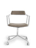 VIPP452 Swivel Chair m/hjul, dark sand fra Vipp