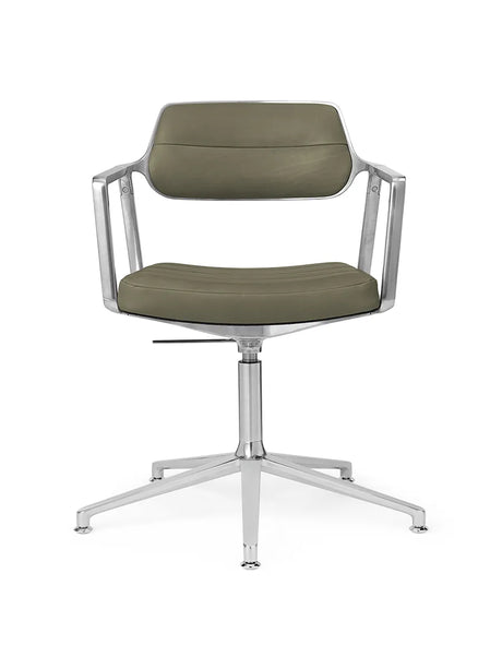 VIPP453 Swivel+ Chair, bosco grøn læder fra Vipp - 1 - Jacobsen Plus