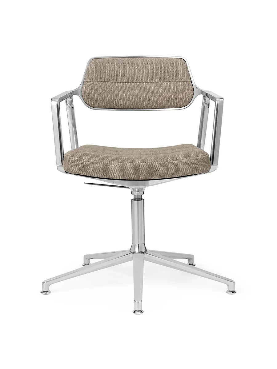 VIPP453 Swivel+ Chair, dark sand tekstil fra Vipp