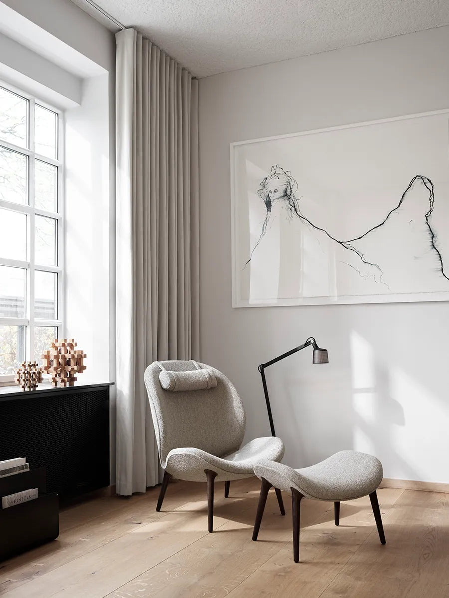 Nakkestøtte til Lodge loungestol fra Vipp - 3 - Jacobsen Plus