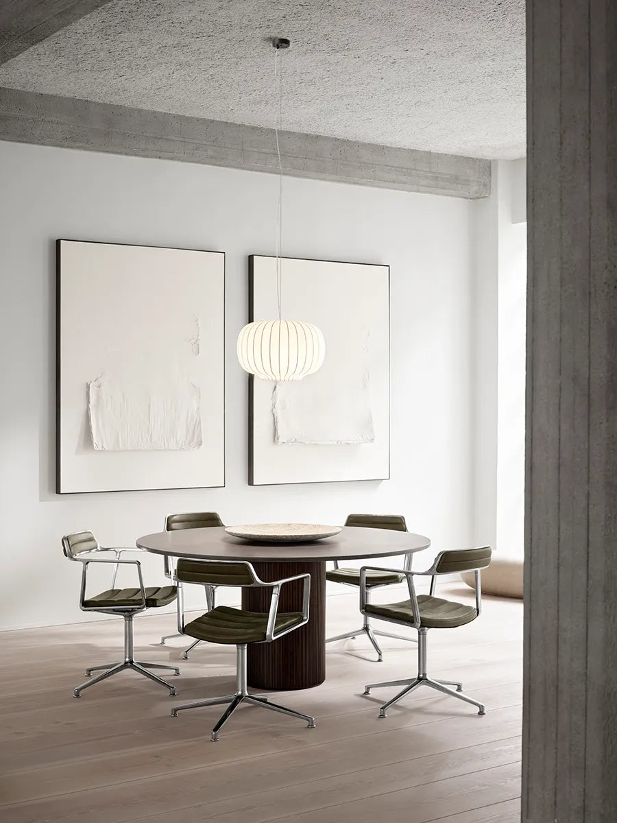 VIPP452 Swivel Chair, bosco grøn læder fra Vipp