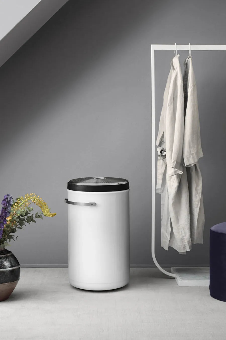 Vasketøjskurv, hvid fra Vipp