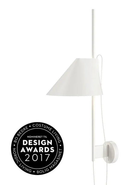 Yuh væglampe fra Louis Poulsen - Hvid - Jacobsen Plus