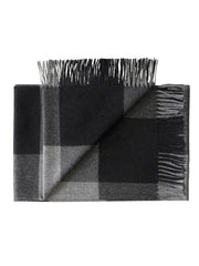 Caracas Plaid, black fra Silkeborg Uldspinderi