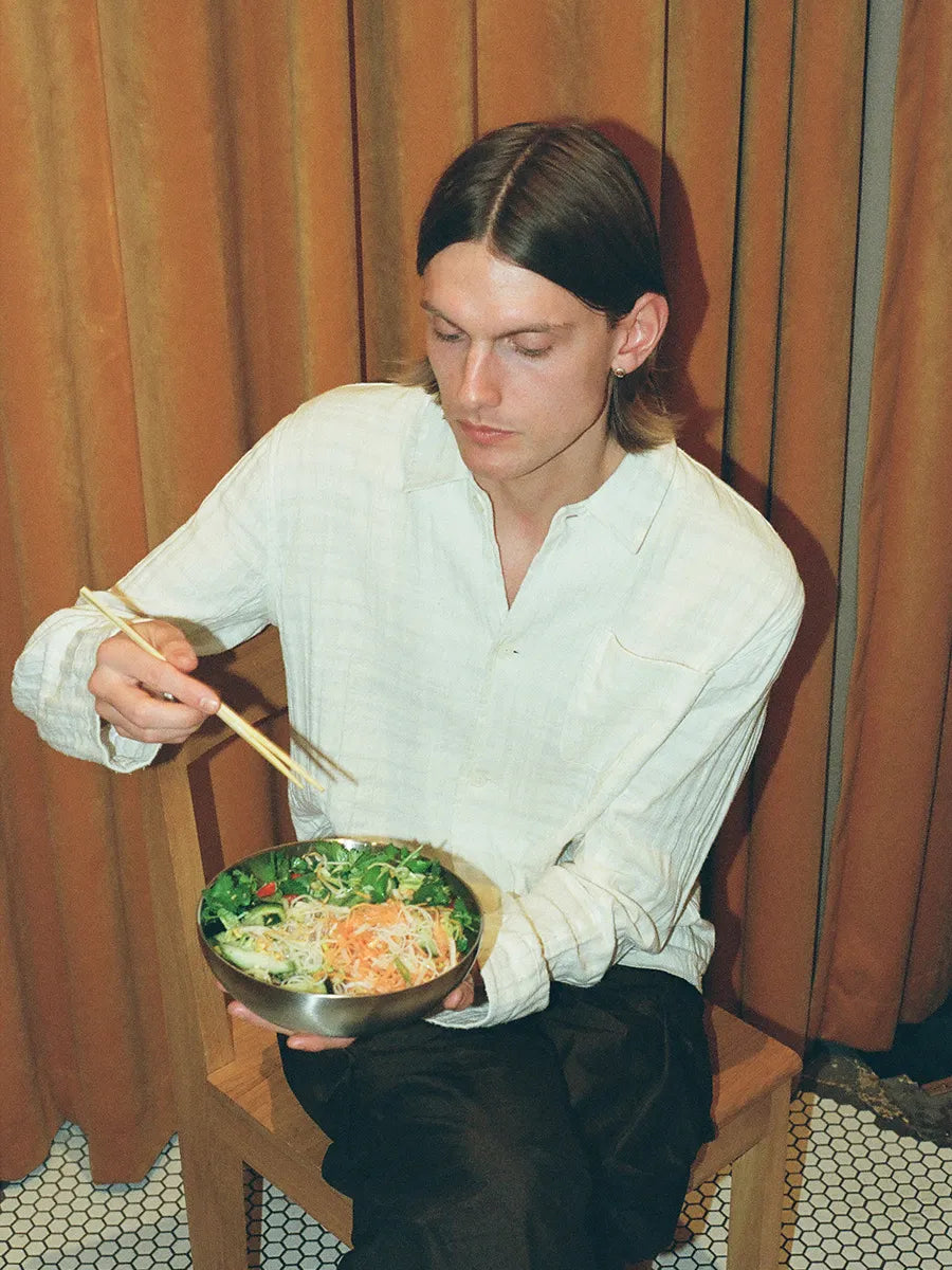 Stainless Steel Pasta Plate, sæt á 2 fra Service Projects - 2 - Jacobsen Plus