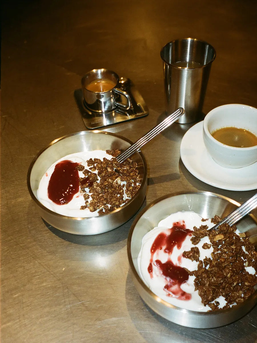 Stainless Steel Breakfast Bowl fra Service Projects - 2 - Jacobsen Plus