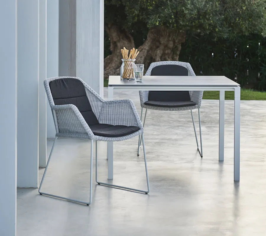Breeze Havestol m. Meder Stel fra Cane-line - 5 - Jacobsen Plus