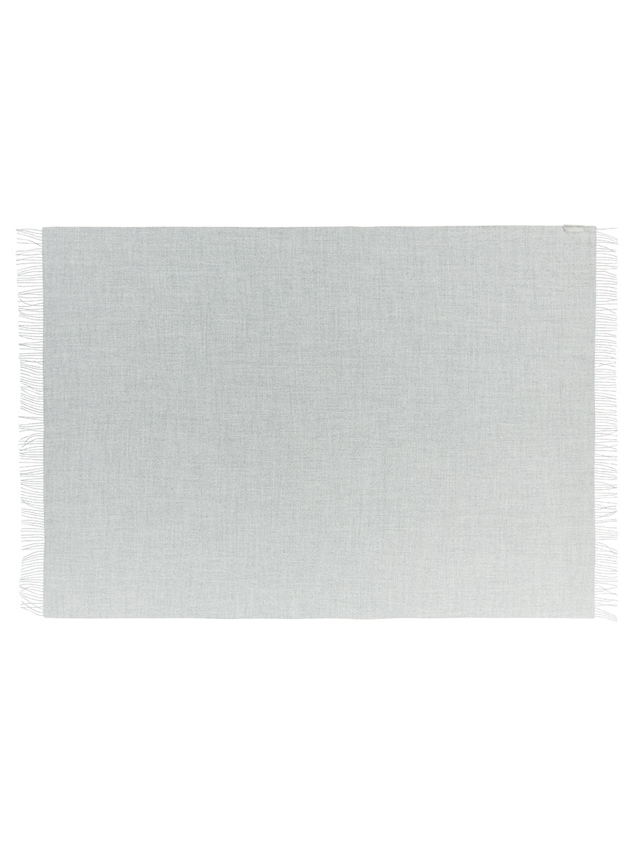 Arequipa Plaid, light grey fra Silkeborg Uldspinderi - 2 - Jacobsen Plus
