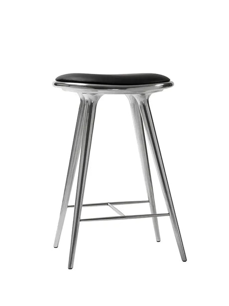 Lav barstol i aluminium fra Mater - 1 - Jacobsen Plus