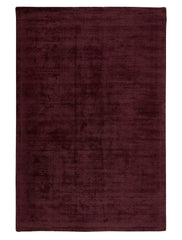 Karma Wool tæppe, Dark Burgundy fra Massimo