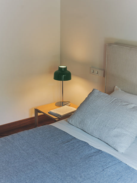 Santa & Cole - M64 bordlampe - Ultramarine blue aluminum - Jacobsen Plus