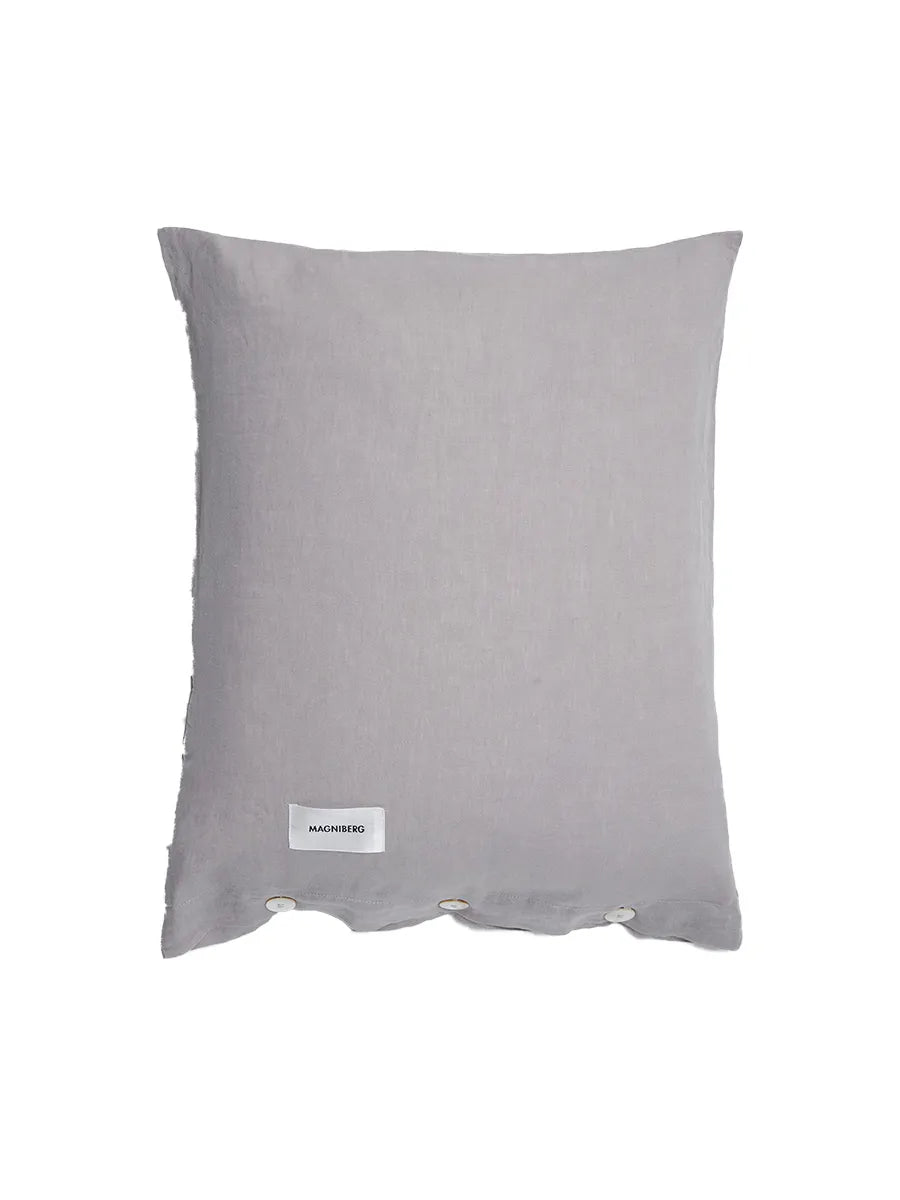 Mother Linen Pillow Cover Single fra Magniberg - Grey / 63 x 60 cm - Jacobsen Plus