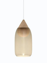 Liuku Base Drop pendel fra Mater - Inkl. røget glasskærm - Jacobsen Plus