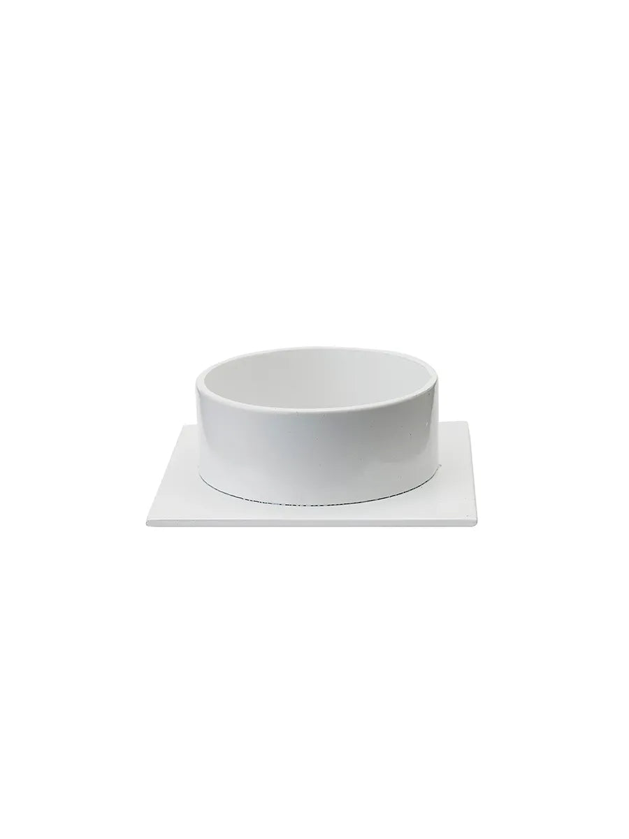 The Square lysestage Ø7 cm, hvid fra Kunstindustrien - 1 - Jacobsen Plus
