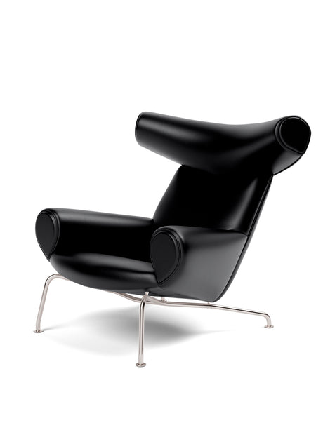 OX Chair - Primo 88 læder i sort af Hans J. Wegner - Jacobsen Plus