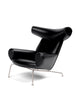 OX Chair - Primo 88 læder i sort af Hans J. Wegner