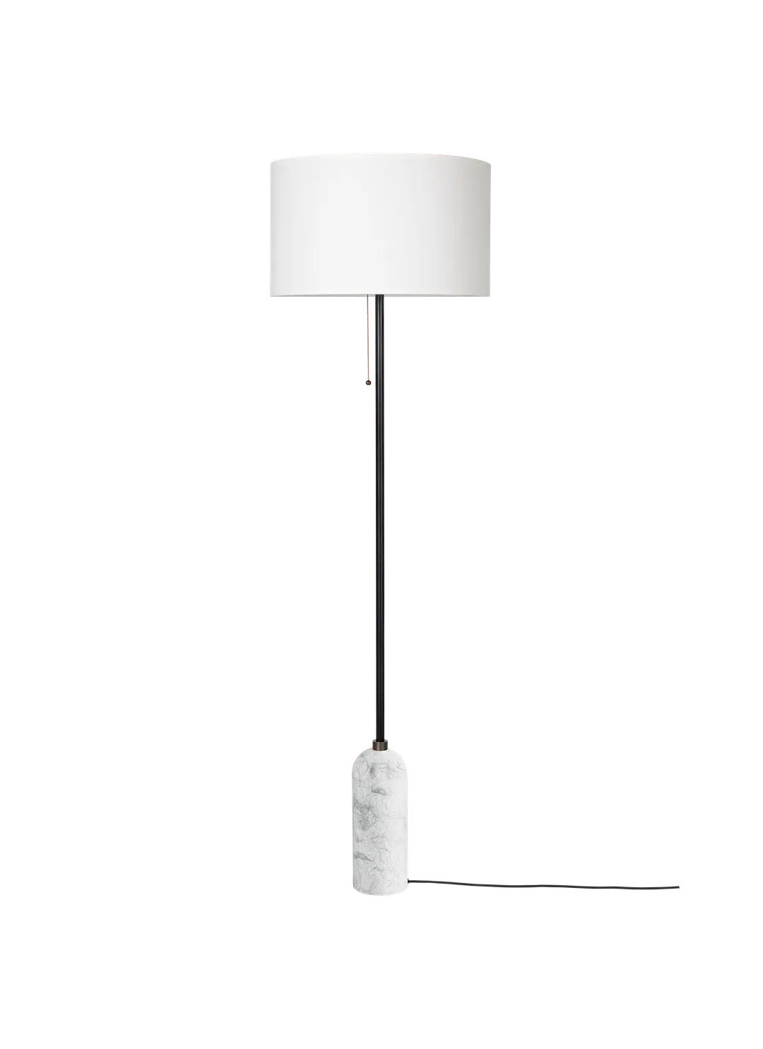 Gravity Gulvlampe, hvid skærm fra GUBI