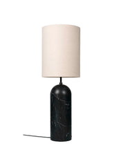 Gravity High XL Gulvlampe, canvas skærm fra GUBI