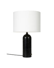 Gravity Large Bordlampe, hvid skærm fra GUBI