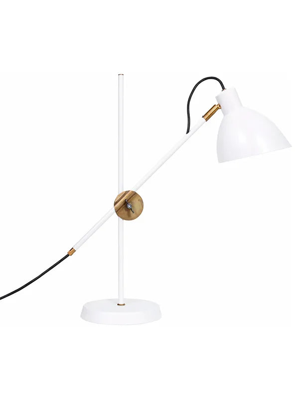 KH#1 bordlampe fra Konsthantverk - Hvid - Jacobsen Plus