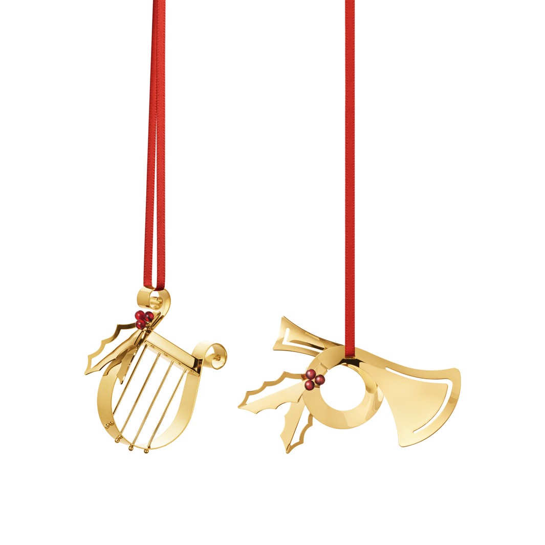 Georg Jensen - 2026 Juleornamentsæt, 2 stk.