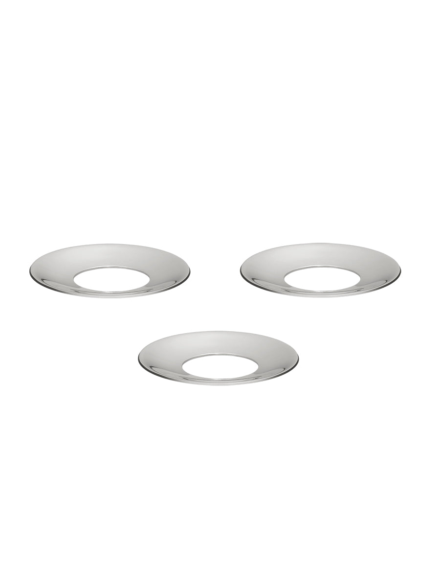 Lysmanchetter, krom fra STOFF Nagel - 1 - Jacobsen Plus