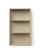 Haze Wall Cabinet, reeded glass 35x60 fra Ferm Living - Cashmere - Jacobsen Plus