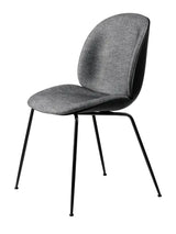 Beetle Chair, forsidepolstret, sort skal fra GUBI - Plain, Enzo Degli Angiuoni (0023) / Black Conic Base - Jacobsen Plus