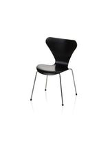 Miniature Serie 7 stol af Arne Jacobsen - Sort - Jacobsen Plus