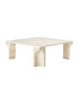 Doric Coffee Table 80 x 80 cm, Neutral White Travertine fra GUBI - 6 - Jacobsen Plus