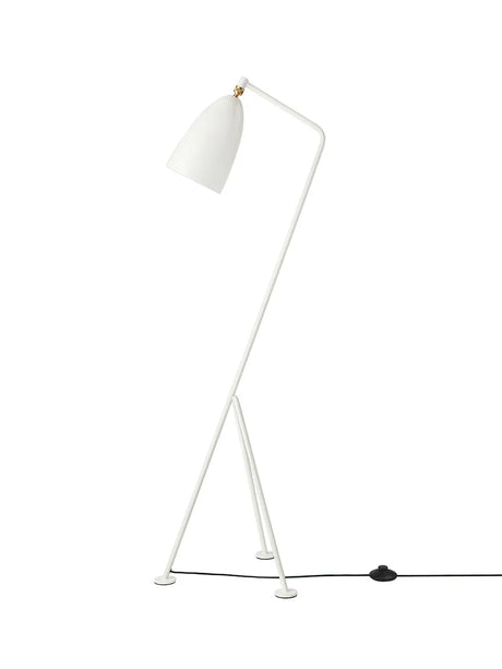 Gräshoppa gulvlampe fra GUBI - Alabaster White Glossy - Jacobsen Plus