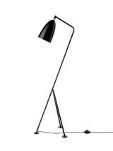 Gräshoppa gulvlampe fra GUBI - Black Glossy - Jacobsen Plus