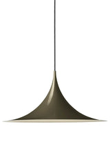 Semi Pendel fra GUBI - Dark Cocoa Glossy / Ø30cm - Jacobsen Plus